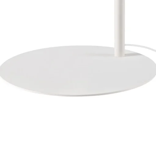 LED vloerlamp One Bow FL, wit, staal, hoogte 232 cm, CCT