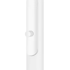 LED vloerlamp One Bow FL, wit, staal, hoogte 232 cm, CCT