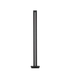 LED vloerlamp PURE Lines, antraciet, afstandsbediening, 140 cm