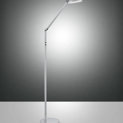 LED vloerlamp Regina, 1-lamp, aluminium