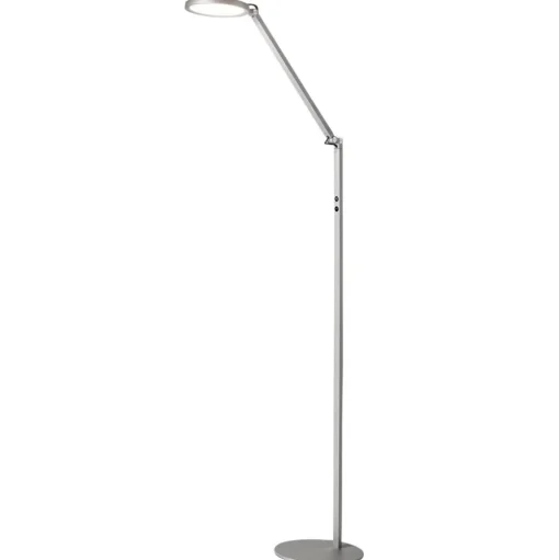 LED vloerlamp Regina, 1-lamp, aluminium