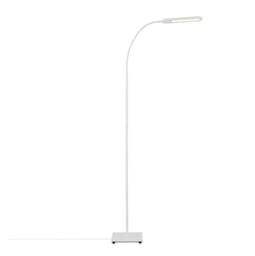 LED vloerlamp Servo, dimbaar, CCT, wit