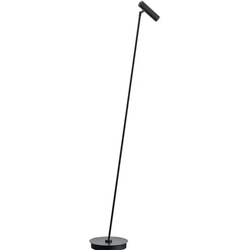 LED vloerlamp Tom, dimbaar, zwart