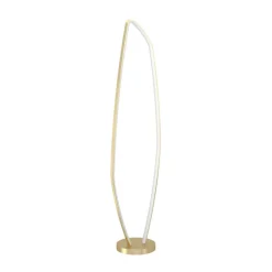 LED vloerlamp Vallerosa in messing