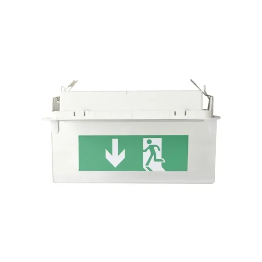 LED vluchtwegverlichting Wasen inbouw opbouw, IP65 4000K