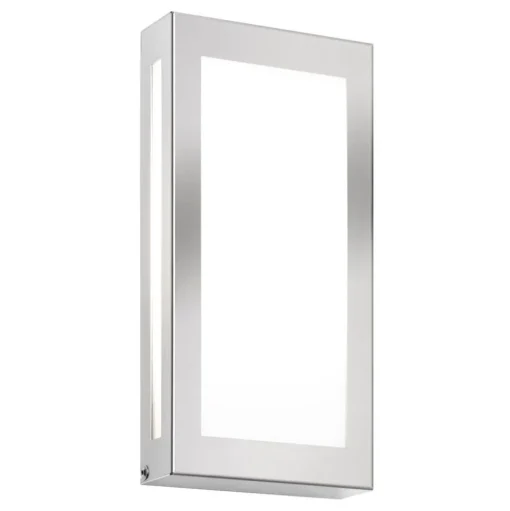 LED wandlamp Aqua Rain Mini, roestvrij staal