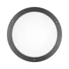LED wandlamp Bliz Round 30 30W 3.000K antraciet