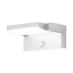 LED wandlamp CMD 9111, sensor, wit, 21 cm, CCT, IP54