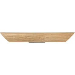 LED wandlamp Colombia, eiken natuur