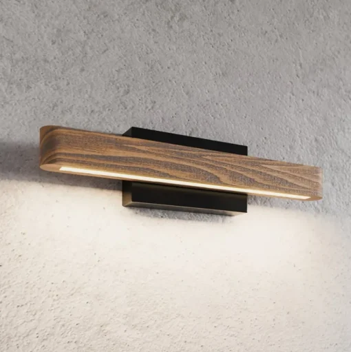 LED wandlamp Forrestal, breedte 40 cm