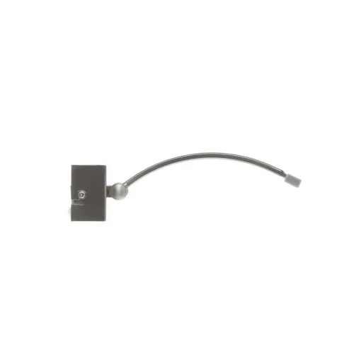 LED wandlamp Matisse, breedte 45 cm, zilver