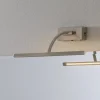 LED wandlamp Matisse, breedte 34 cm, zilver