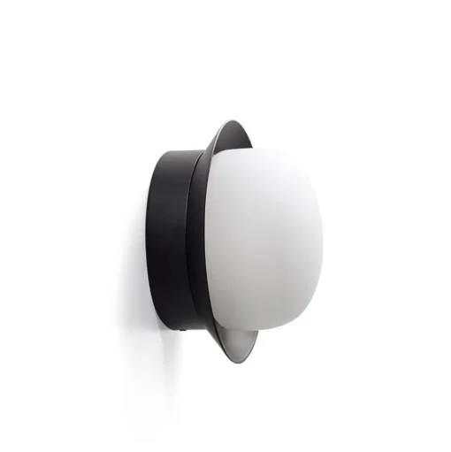 LED wandlamp May IP44, zwart
