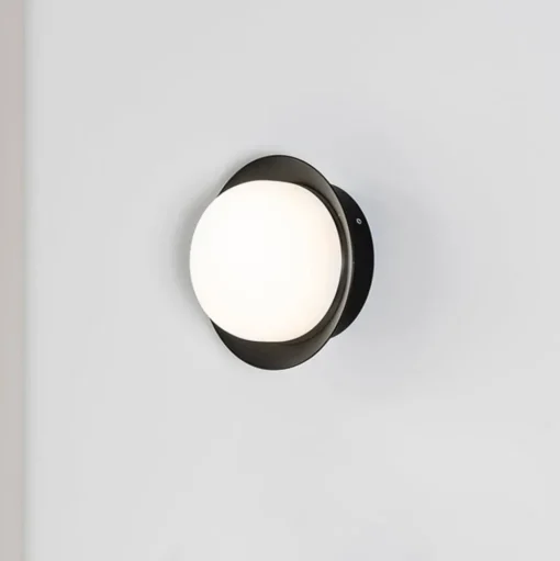 LED wandlamp May IP44, zwart