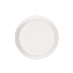 LED wandlamp Mio, ronde lens, mat wit, indirect
