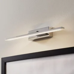 LED wandlamp Miroir 40 cm chroom 4000K