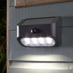 LED wandlamp op zonne-energie Sentinal, sensor, set van 2, IP44