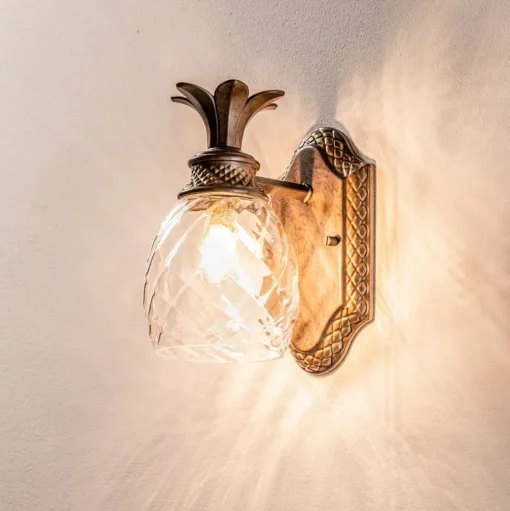 LED wandlamp Plantation, neerwaards stralend