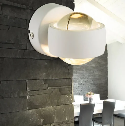 LED wandlamp Randi in wit