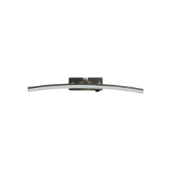 LED wandlamp Santorini, breedte 50 cm, chroom, kantelbaar