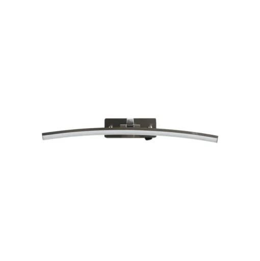 LED wandlamp Santorini, breedte 50 cm, chroom, kantelbaar