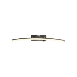 LED wandlamp Santorini, breedte 50 cm, chroom, kantelbaar