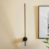 LED wandlamp Shanghai 1-lamp 4.000 K zwart