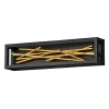 LED wandlamp Styx, zwart, 3.000 K 15 x 61cm