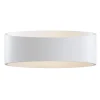 LED wandlamp Trame, ovale vorm in wit