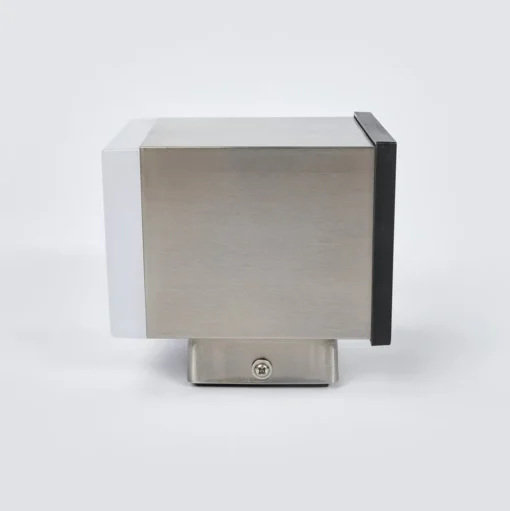 LED wandlamp Tyson hoekig gesatineerd