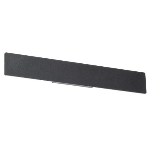 LED wandlamp Zig Zag zwart, breedte 53 cm