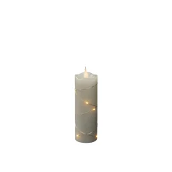 LED waskaars crème lichtkleur amber 15,2 cm