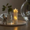 LED waskaars crème lichtkleur amber 17,8 cm