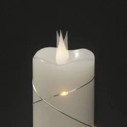 LED waskaars wit Lichtkleur warmwit 12,7 cm