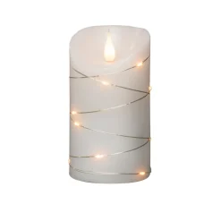 LED waskaars wit Lichtkleur warmwit 13,5 cm