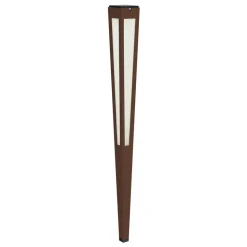 LED zonne-energiefakkel Tinka sensor 120 cm corten