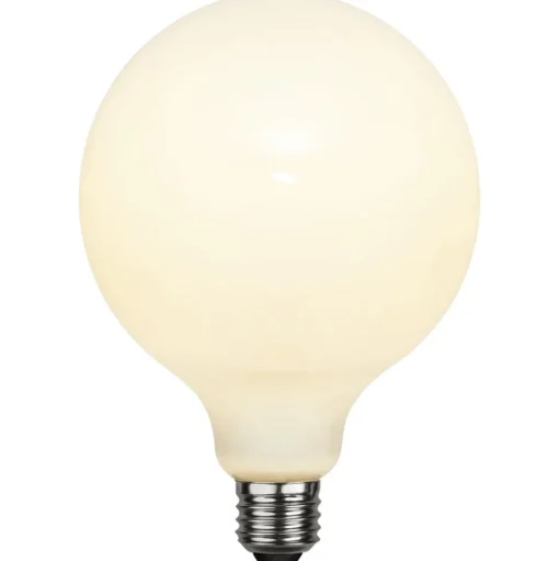 LED-bollamp E27 G125 7,5W 3-step-dim, opaal