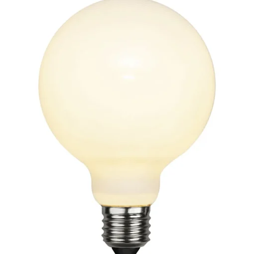 LED-bollamp E27 G95 7,5W 3-step-dim, opaal