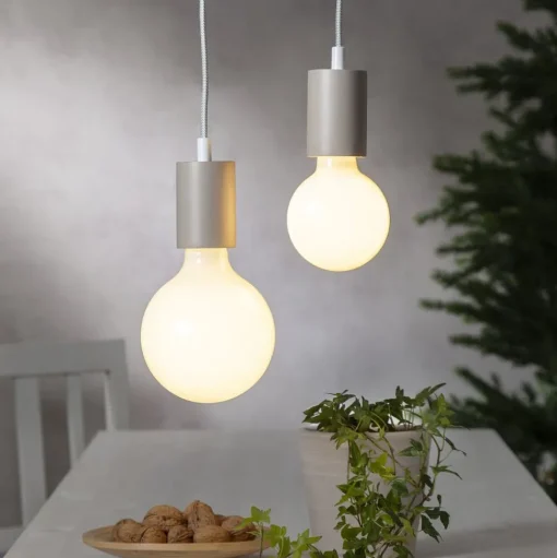 LED-bollamp E27 G95 7,5W 3-step-dim, opaal