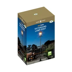 LED-buitenlamp Victoriana 365, zwart, 206 cm, IP44