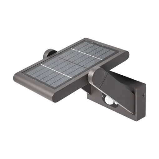LED-buitenwandlamp Valerian op zonne-energie
