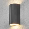 LED-buitenwandlamp Weerd