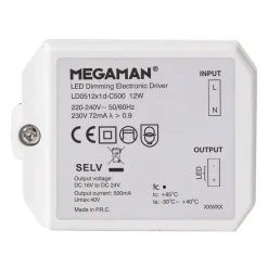 Led-driver voor Rico HR, dimbaar, 12 W