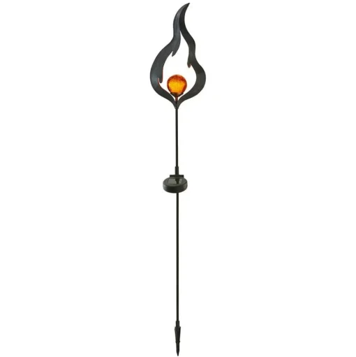 Ledlamp Melilla met grondspies en vlam