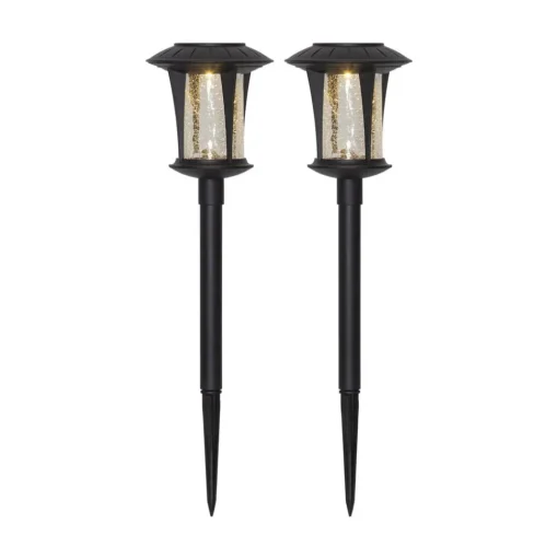 LED-lamp op zonne-energieen Monaco in 2 per set