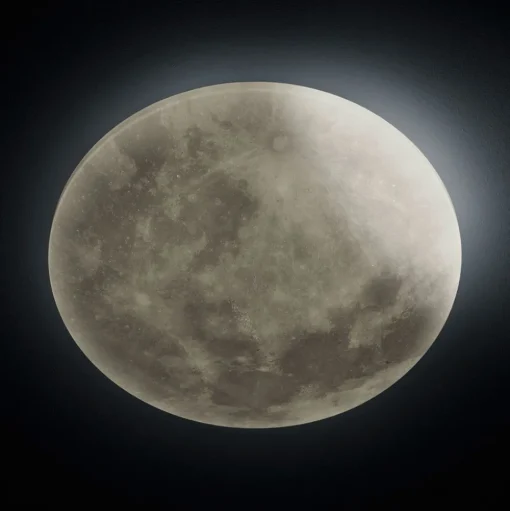LED-plafondlamp Lunar met afstandsbediening 40 cm