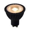 LED-reflector GU10 5W Dim to warm, zwart