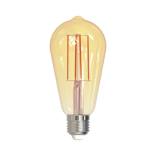 LED-Rustika, gloeidraad, E27, goudkleurig, 7W, 2000K, 650 lumen