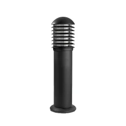LEDS-C4 Balizas Grid sokkellamp, antraciet, aluminium E27