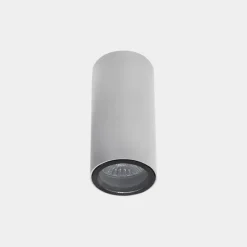 LEDS-C4 Eko buiten plafondlamp, wit, Ø 6 cm, aluminium